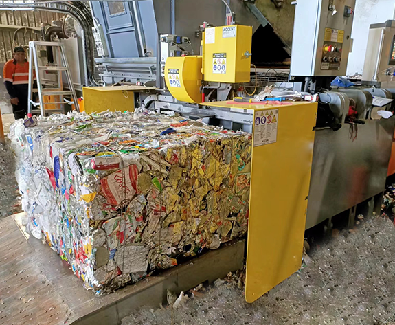 オーストラリアの大手リサイクルセンター向けの多機能かつ高効率の梱包ソリューション